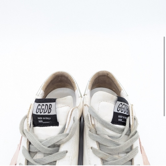 Golden Goose Hi Star Platform White, Pink, Gold, Silver Sneakers 💖 - Picture 3 of 7